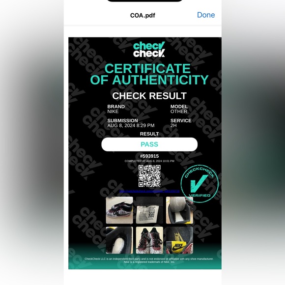 Nike Women’s 7.5 US Classic Cortez Leather Snakeskin Black White Red CT1557-100 - Picture 9 of 9